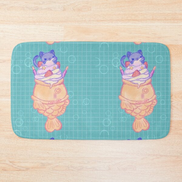 Item preview, Taiyaki Neko / Cat Strawberry Soft Serve Ice Cream designed and sold by Chynia.