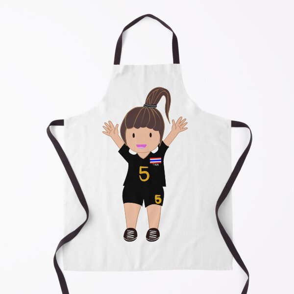 Item preview, cute cartoon Thai volleyball player  designed and sold by MookTupnoy.