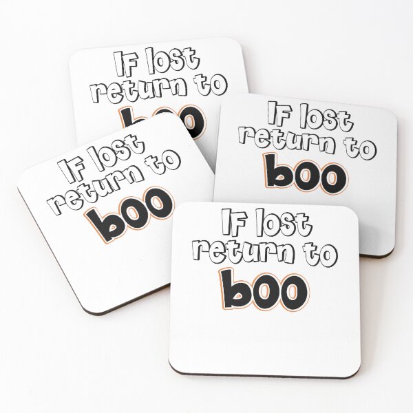 Item preview, Matching couples Halloween shirts - If lost return to Boo ' I'm Boo (1) designed and sold by Rich-Bogus.