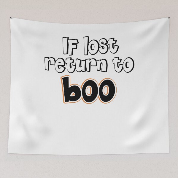 Item preview, Matching couples Halloween shirts - If lost return to Boo ' I'm Boo (1) designed and sold by Rich-Bogus.