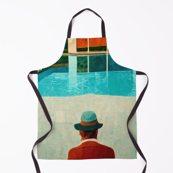 Artikelvorschau, Figur steht am Pool entworfen und verkauft von endage.