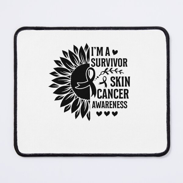 Item preview, Melanoma Awareness Skin Cancer Black Ribbon designed and sold by Rich-Bogus.