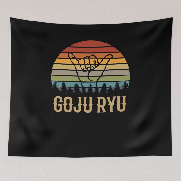 Item preview, Goju Ryu Vintage Sunset, Karate Instructor Design. Japanese Martial Art Design For A Karate Lover designed and sold by TheKarateStore.