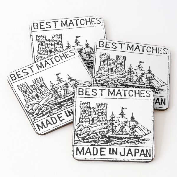 Item preview, Safety Matches Fortress and Ship designed and sold by Yeaha.