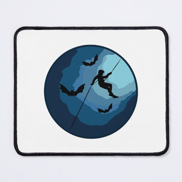 Item preview, Caver Rappelling Into A Cave - Caving Spelunking Speleology designed and sold by TheInkElephant.