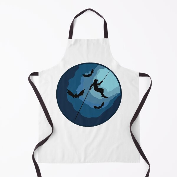 Item preview, Caver Rappelling Into A Cave - Caving Spelunking Speleology designed and sold by TheInkElephant.