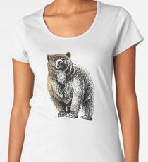 The Great Bear - A fierce protector Women's Premium T-Shirt