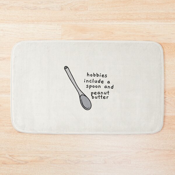 Item preview, hobbies include a spoon and peanut butter designed and sold by AprilCreations.