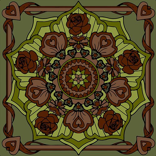 Floral Mandalas 392 (Style:11)