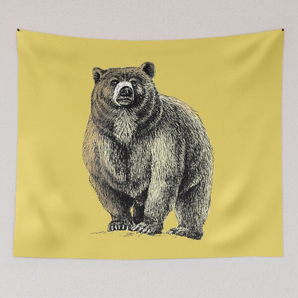 Item preview, The Great Bear - A fierce protector designed and sold by AirDrawn.