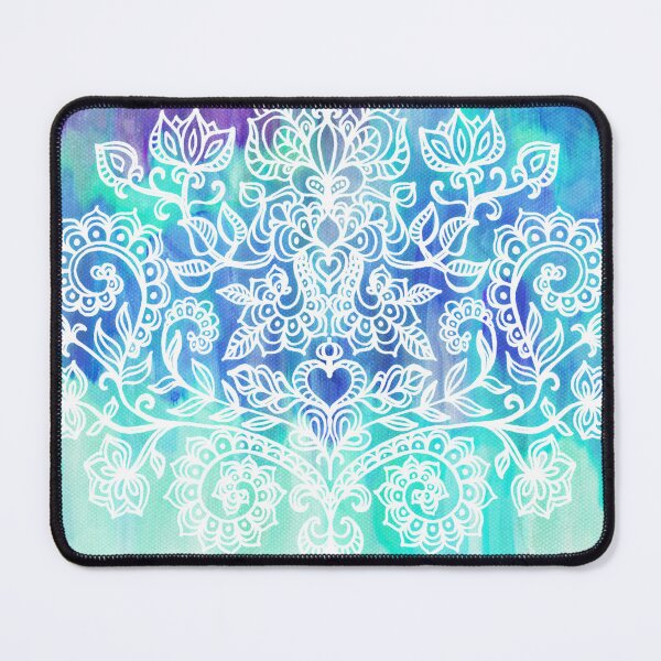 Item preview, Indigo & Aqua Abstract designed and sold by micklyn.