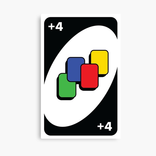 UNO Reverse card - Green Canvas Print for Sale by crossesdesign