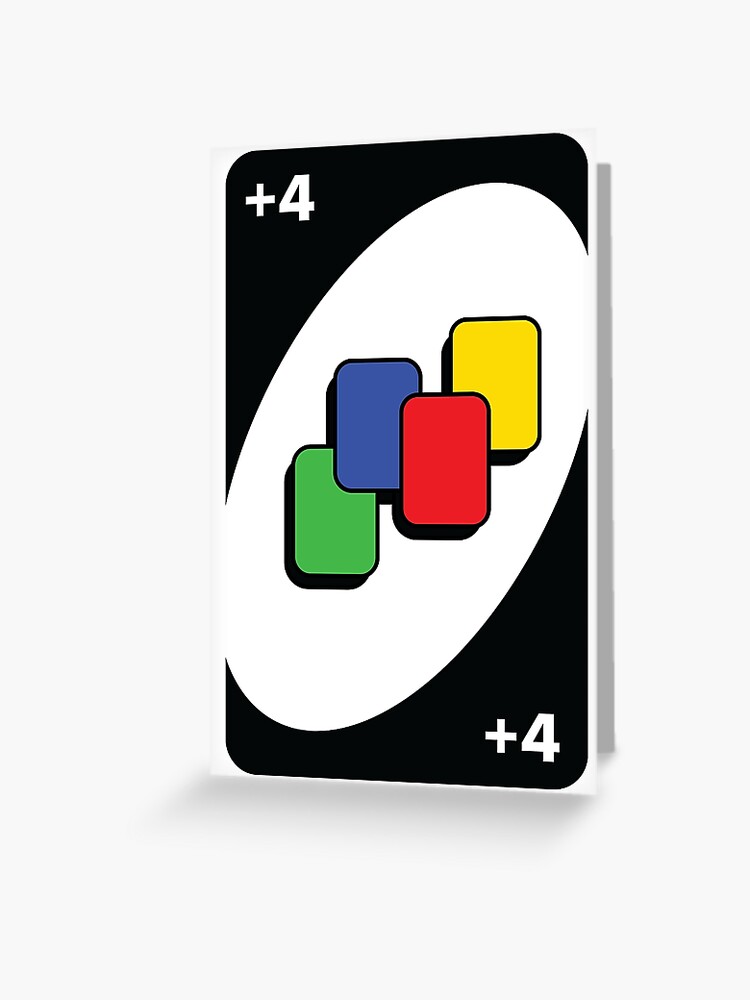 UNO Reverse card - Blue Greeting Card for Sale by crossesdesign