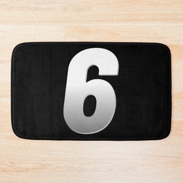 Item preview, Racing Number 6 designed and sold by Denti Kanys ⭐⭐⭐⭐⭐.