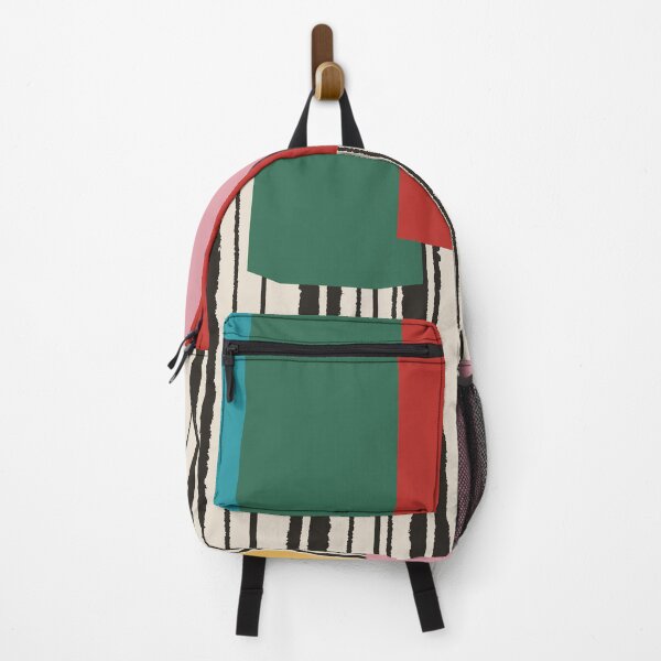 Item preview, Paint ColorBlocks Strokes Abstract Organic Pattern Mid Century Style designed and sold by cozyspirit.