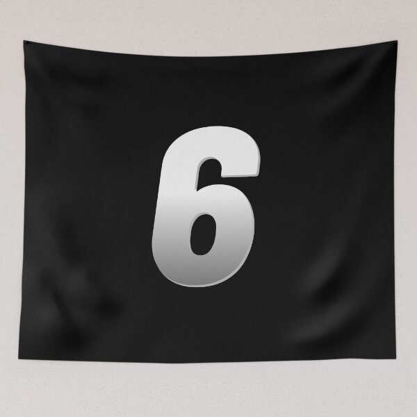 Item preview, Racing Number 6 designed and sold by Denti Kanys ⭐⭐⭐⭐⭐.