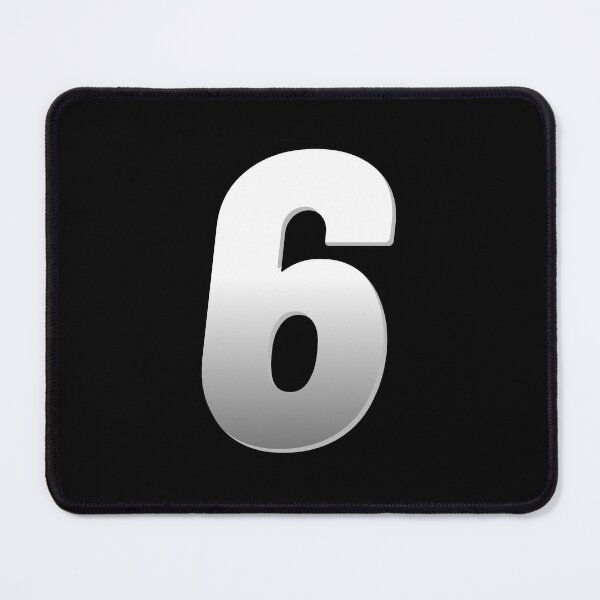 Item preview, Racing Number 6 designed and sold by Denti Kanys ⭐⭐⭐⭐⭐.