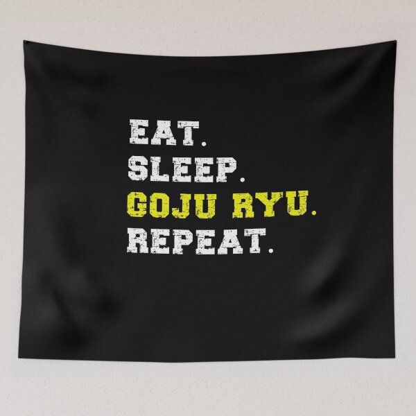 Item preview, Eat Sleep Goju Ryu Repeat! Funny Karate Instructor Design! Japanese Martial Art Design For A Karate Lover designed and sold by TheKarateStore.