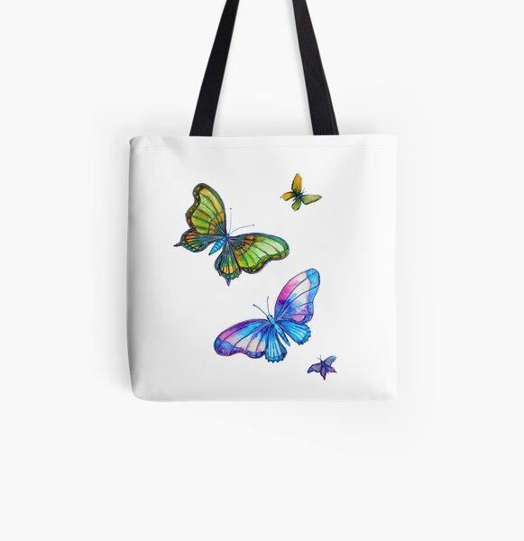 Butterflies - Follow the Leader All Over Print Tote Bag