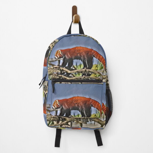 Item preview, Red Panda Walk About In Retro Pop designed and sold by Fearless-Fox.