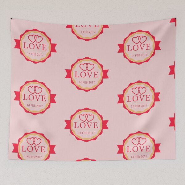 Item preview, Love Badge 14 Feb Valentine's Day designed and sold by Krukowski.