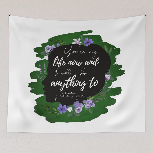 Item preview, You're my life now and I will do anything to protect you. designed and sold by SpiderMonkey913.