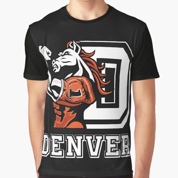 Vintage Denver Broncos Mascot Essential T-Shirt for Sale by keplicon1789