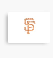 SF Giants Stained Canvas Print