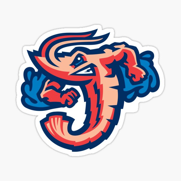 The:Jacksonville Jumbo Shrimp:Baseball Sticker