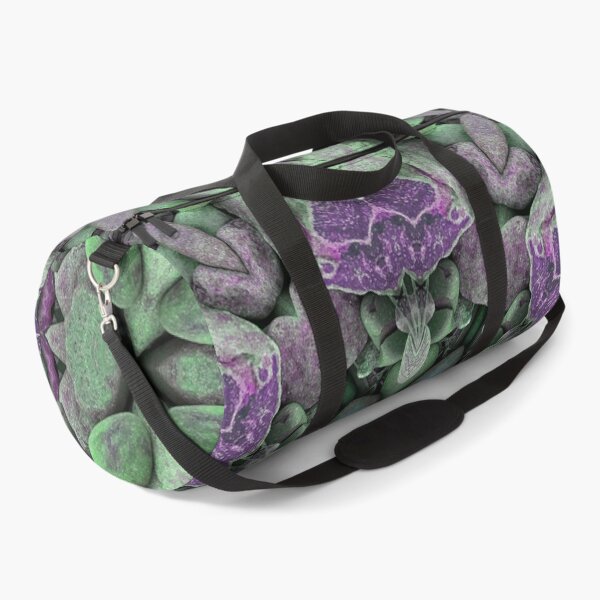 Item preview, Flower Shape Abstract Beach Pebbles Mosaic Maximalist Style Green and Lilac designed and sold by Beachy.