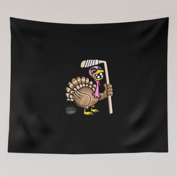Item preview, Ice Hockey Funny Thanksgiving Turkey fall session T-Shirt designed and sold by BlochEmiline.