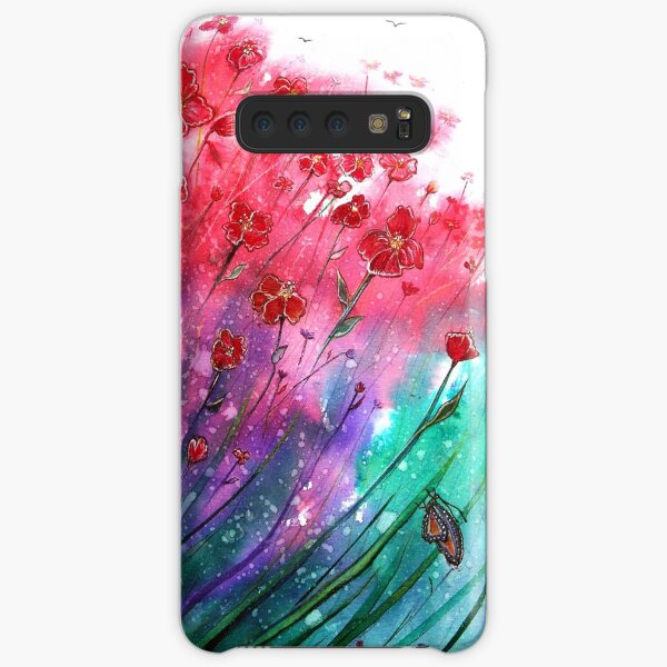 Dancing Poppies Samsung Galaxy Snap Case