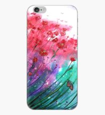 Flowers - Dancing Poppies iPhone Case