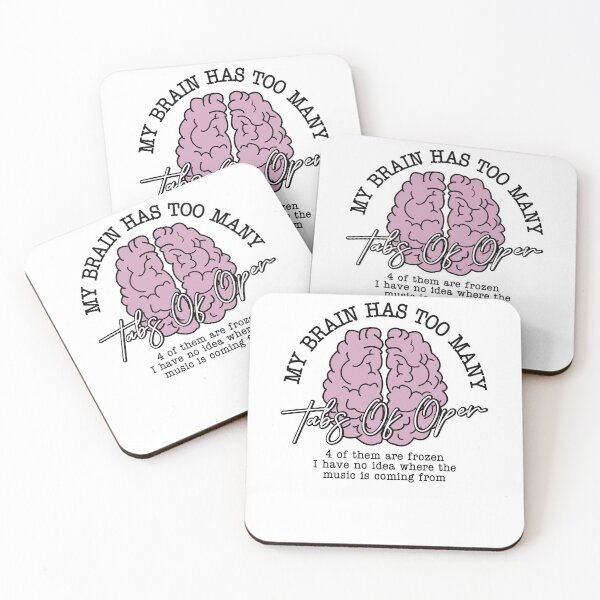 Item preview, My Brain Has Way Too Many Tabs Open shirt, gift, funny, humor, attention, distraction, sarcasm, music designed and sold by Rich-Bogus.