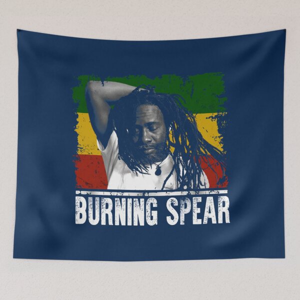 Item preview, Graphic Love Burning Arts Spear Jamaica Singer   designed and sold by RoderickArnold.