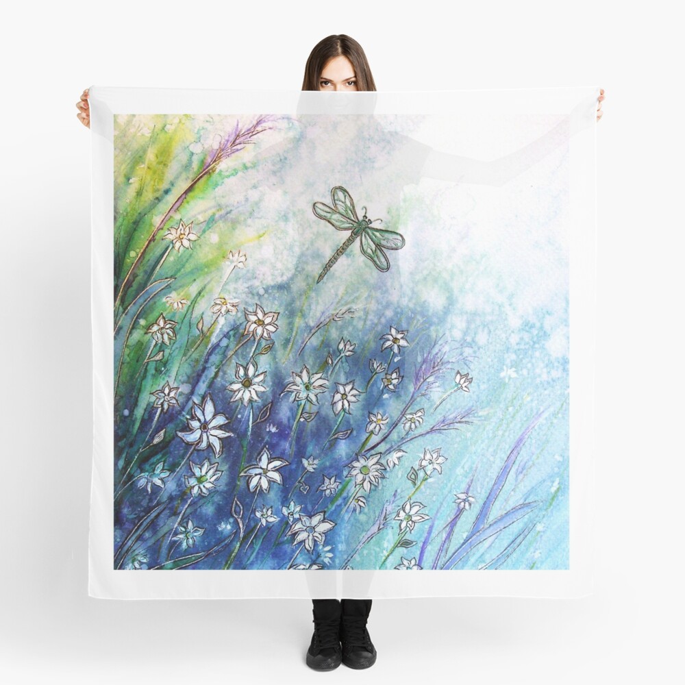 Dainty Daisies Scarf