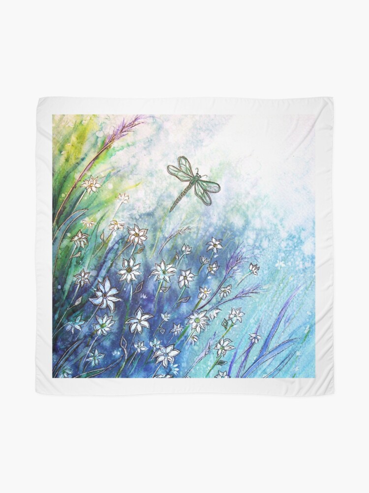 Alternate view of Dainty Daisies Scarf