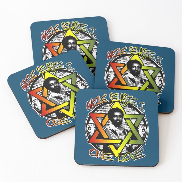 Item preview, Haile Selassie I Rasta Reggae And One Love   designed and sold by RoderickArnold.