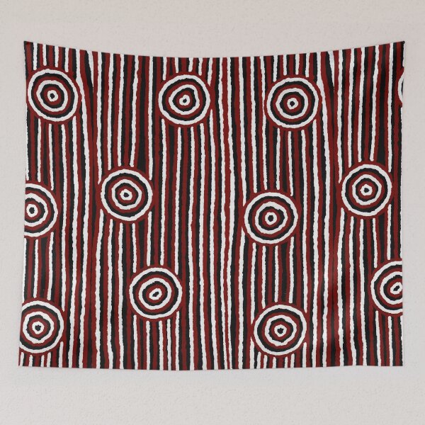 Item preview, Authentic Aboriginal Art -  Campsites designed and sold by HogarthArts.