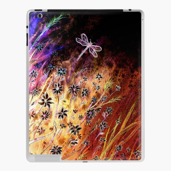 Moonlight Dance - Flowers iPad Skin