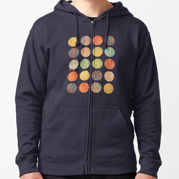 Celestial Bodies Zipped Hoodie