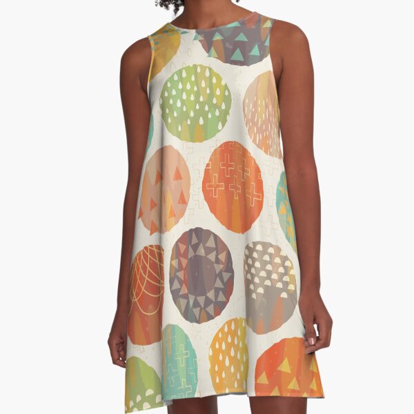 Celestial Bodies A-Line Dress