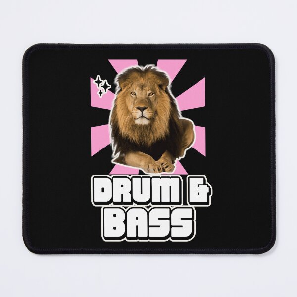 Item preview, Drum & Bass Lion 2 designed and sold by Discothreadz.