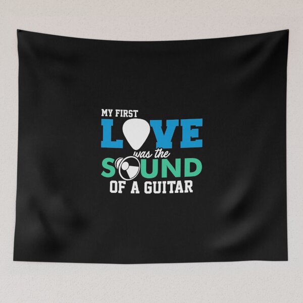 Item preview, My First Love Was The Sound Of A Guitar Classic T-Shirt designed and sold by CravenStore99.