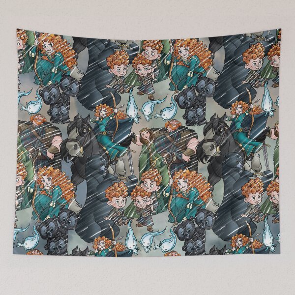 Item preview, Scottish Princess Sketched designed and sold by Rainbows Galore.