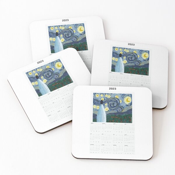 Item preview, CALENDAR 2023 | A STARRY NIGHT AT WHITE NANCY | BOLLINGTON designed and sold by axelle1410.