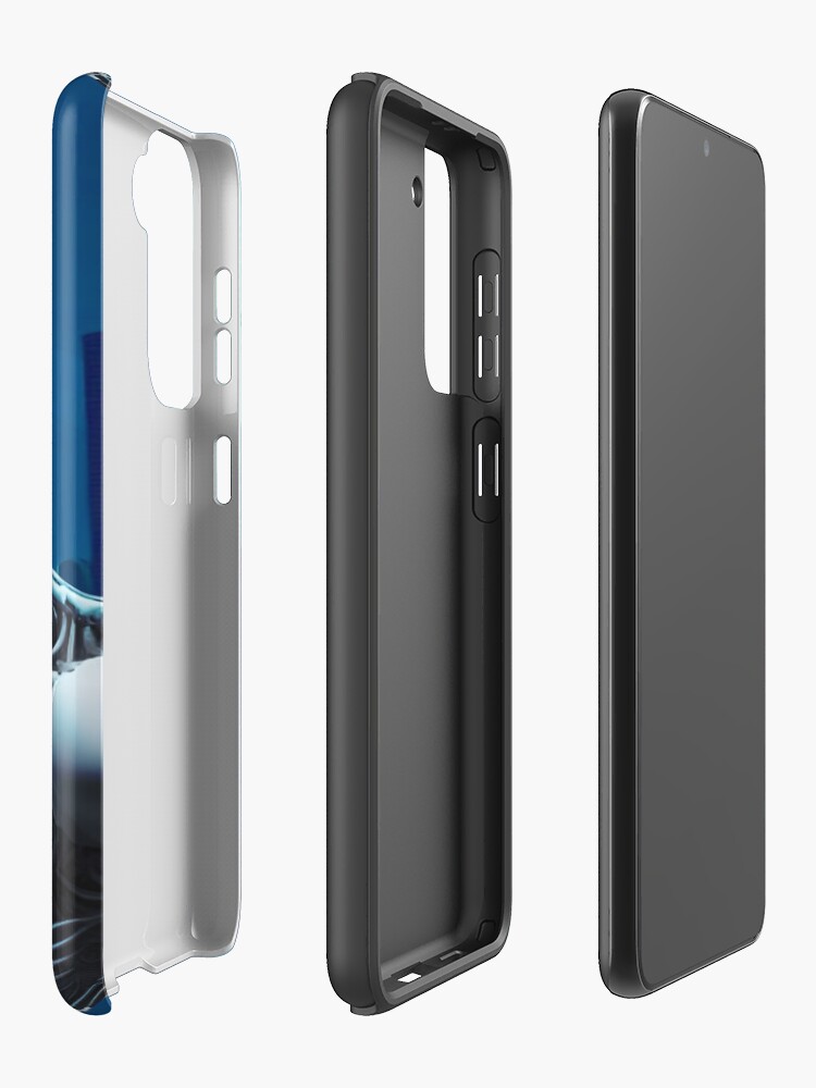 Alternate view of Cyborg Survivor Humanoid Robot in Nuclear City Destruction Samsung Galaxy Phone Case
