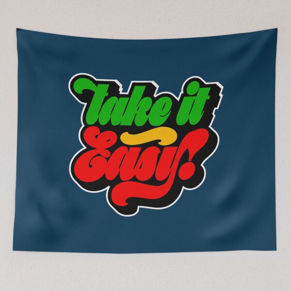 Item preview, Take It Easy! Rasta Colors Reggae   designed and sold by SinghSams.