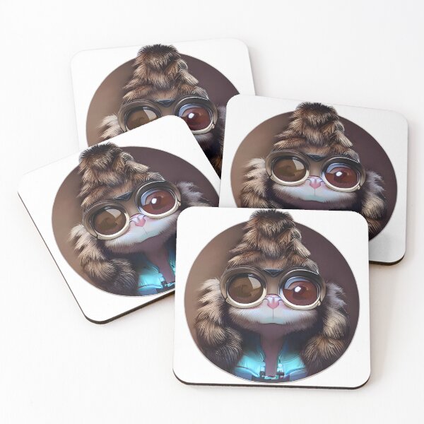 Item preview, Tarsier Girl Wearing VR Goggles  designed and sold by Digital-Davinci.