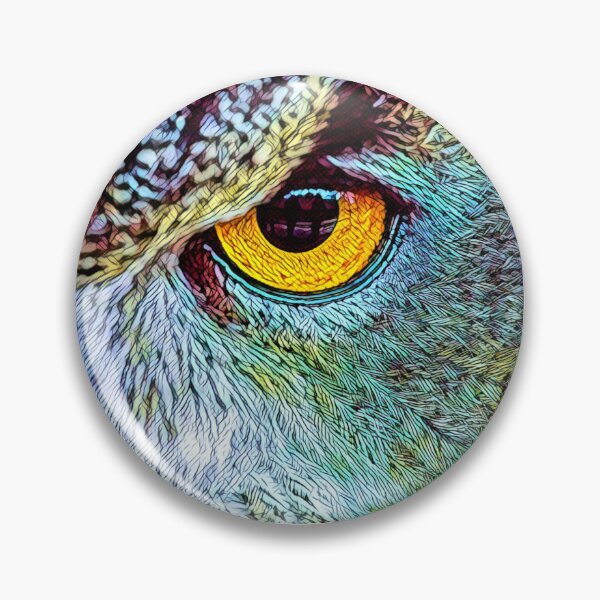 Item preview, Beautiful close up of an Owls eye designed and sold by ditzy-designs.